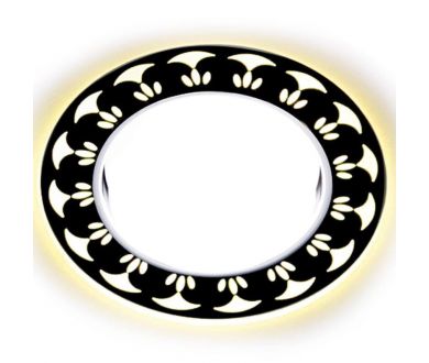 Встраиваемый светодиодный светильник Ambrella Light GX53 LED G433 WH/WW
