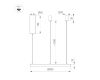 Подвесной светильник Arlight SP-CONGO-MULT-1-R800-42W Warm3000 (BK, 120 deg, 230V) 046247