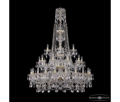 Подвесная люстра Bohemia Ivele Crystal 1411/20+10+5/400/XL-155/3d G