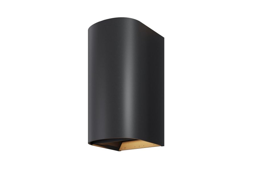 Уличный настенный светильник Maytoni Drape O526WL-L20B3K