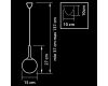 Подвесной светильник Lightstar Globo 813012