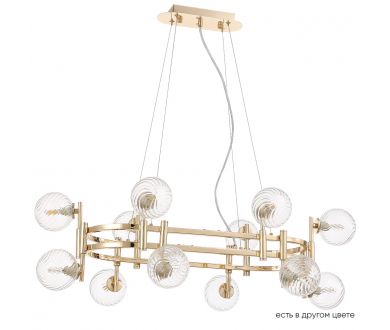 Подвесная люстра Crystal Lux LUXURY SP12L GOLD
