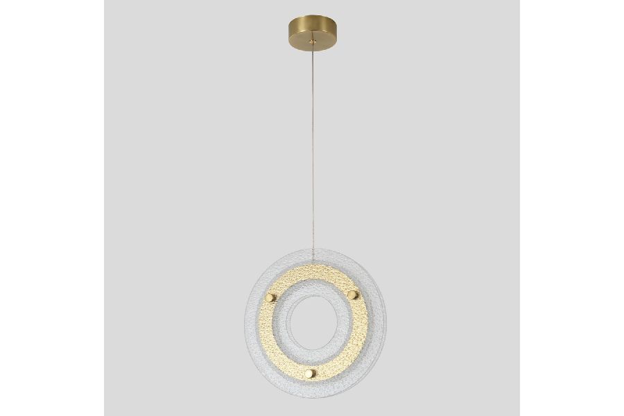 Подвесной светильник Crystal Lux DIEGO SP25W LED BRASS