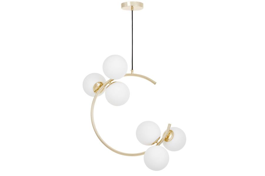 Подвесная люстра Lumina Deco Bonio LDP 7031-6 F.GD