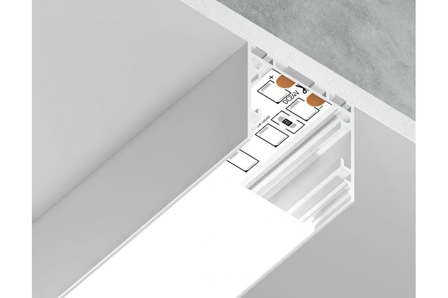 Алюминиевый профиль Ambrella Light Profile System GP2500WH