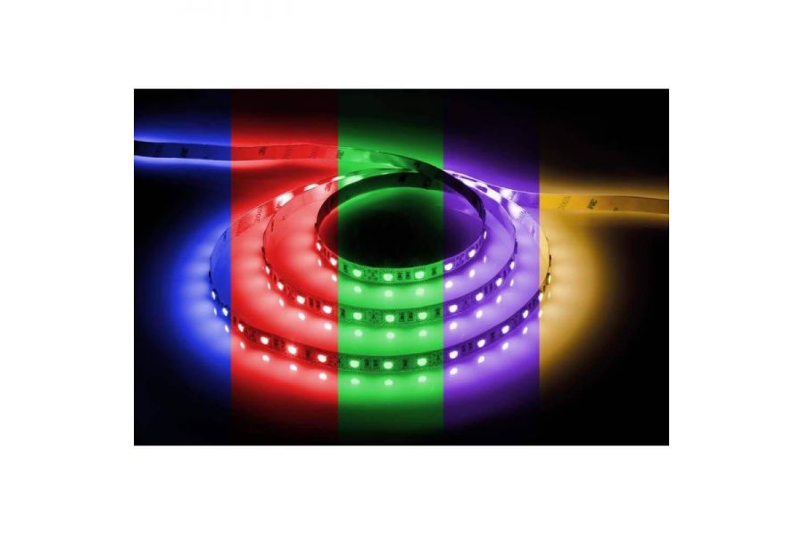 Светодиодная лента Feron 14,4W/m 60LED/m 5050SMD RGB 3M LS606 27722