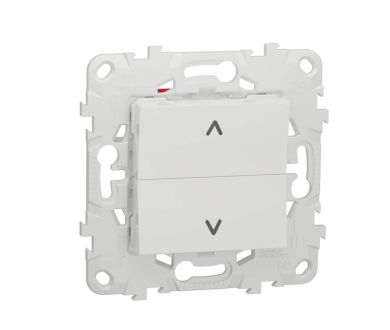 Выключатель двухклавишный Schneider Electric Unica New NU520718