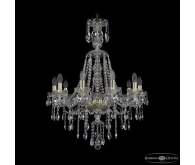 Подвесная люстра Bohemia Ivele Crystal 1415/10/220/XL-86 G
