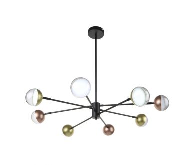 Люстра на штанге Escada Diverse 10271/8LED Gold/Copper