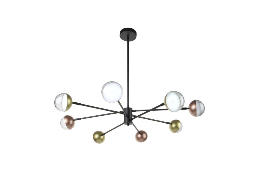 Люстра на штанге Escada Diverse 10271/8LED Gold/Copper