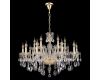 Подвесная люстра Crystal Lux MONICA SP10+5 GOLD