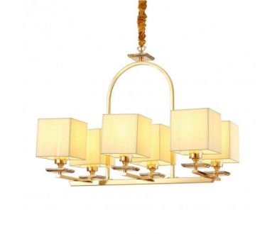 Подвесная люстра Lumina Deco Liniano LDP 17100-6 GD