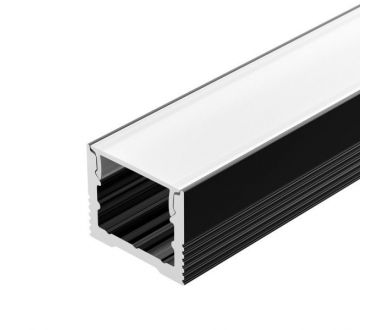 Алюминиевый профиль Arlight SL-Slim-H13M-2000 Black 032997