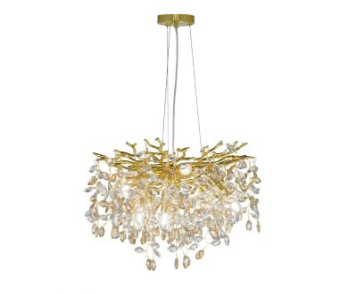 Подвесная люстра Lumina Deco Brevia LDP 8027-500 GD