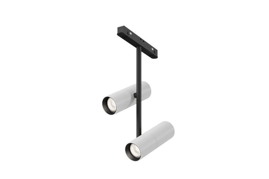 Трековый магнитный светильник Maytoni Elti Duo TR005-4-2X12W-DS-BW
