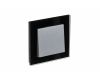 Рамка 1-постовая Systeme Electric AtlasDesign Nature, стекло черный ATN321001