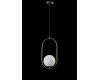 Светильник подвесной Crystal lux CALLE SP1 BRASS