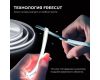 Светодиодная лента Apeyron 24В, 10 Вт/м, 700 лм/м,6500К, COB, 528 д/м, CRI90+, Free Cut, IP20, 5м 00-399