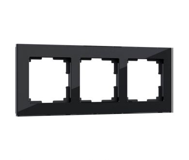 Рамка Werkel Favorit на 3 поста черный W0031108 4690389159787