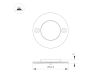 Светильник для стен, лестниц и пола Arlight ART-DECK-LAMP-R56-3W Warm2700 (SL, 120 deg, 24V) (IP67 Металл) 060622