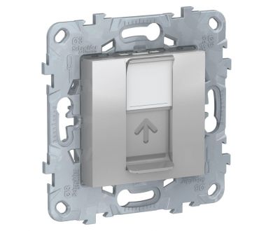 Розетка компьютерная RJ45 Schneider Electric Unica New Cat. 6 UTP NU541530