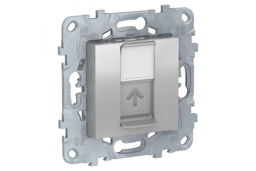 Розетка компьютерная RJ45 Schneider Electric Unica New Cat. 6 UTP NU541530