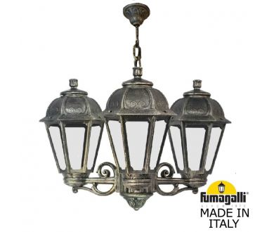 Уличный подвесной светильник Fumagalli SICHEM/SABA 3L K22.120.S30.BXE27