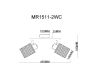 Спот MyFar Cathy MR1511-2WC
