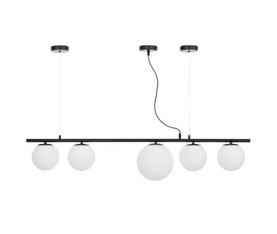 Подвесной светильник Lumina Deco Baristica LDP 6012-5 BK+WT