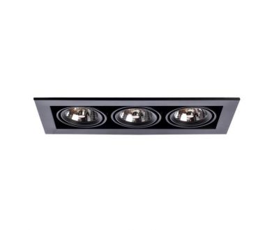 Встраиваемый светильник Arte Lamp Technika A5930PL-3BK