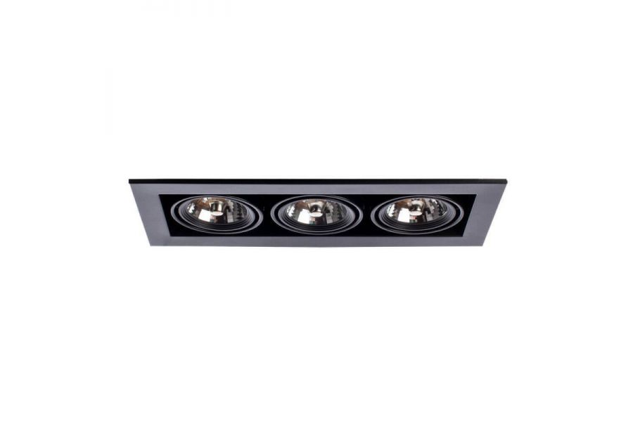 Встраиваемый светильник Arte Lamp Technika A5930PL-3BK