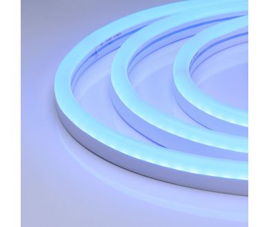 Светодиодная герметичная лента Arlight WAVE-SIDE-A120-12x25mm 230V Blue (12 W/m, IP67, 50m, wire x2) 051946