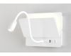Бра Crystal Lux DUO AP9W LED WH
