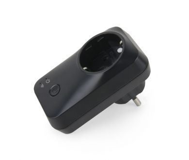 Умная розетка Wi-Fi черная Elektrostandard WF 4690389171901
