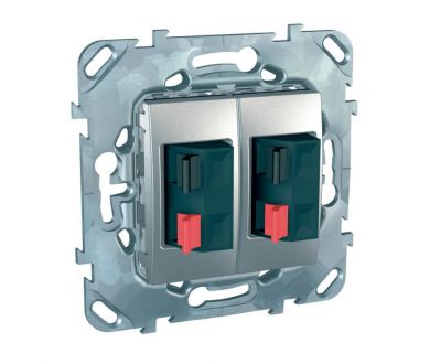 Аудиорозетка двойная Schneider Electric Unica MGU5.8787.30ZD