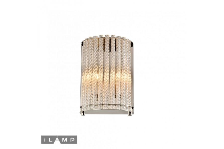 Настенный светильник iLamp Manhattan W2554-2 Nickel