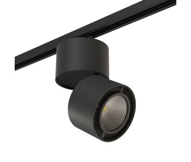 Трековый светильник Lightstar Track 1 black A1T214857 (592067+214857)
