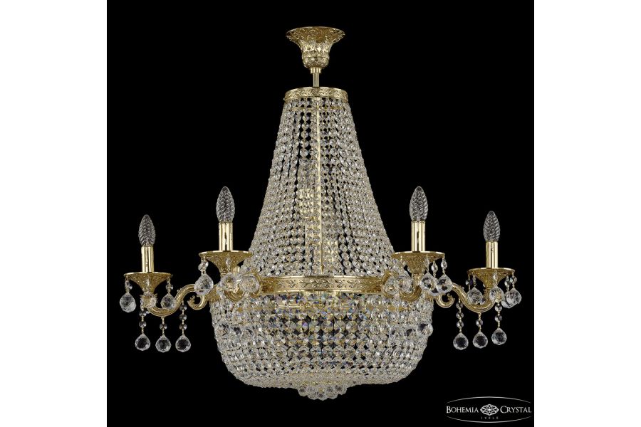 Потолочная люстра Bohemia Ivele Crystal 2128H201/6/70IV G