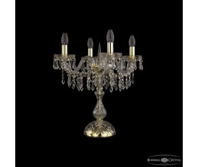 Настольная лампа Bohemia Ivele Crystal 1403L/4/141-47 G
