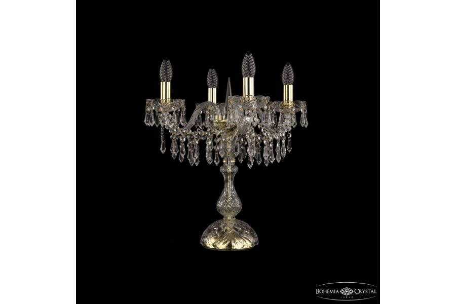 Настольная лампа Bohemia Ivele Crystal 1403L/4/141-47 G