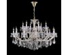 Подвесная люстра Crystal Lux CRISTELLE SP12+6 GOLD