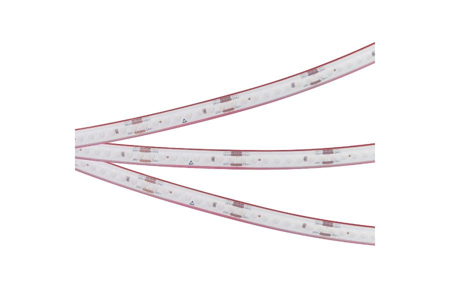 Светодиодная герметичная лента Arlight DOT-PFS-X160-10mm 24V White6000 (12 W/m, IP68, 5m) 051592