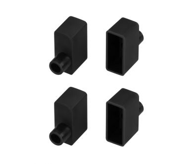 Заглушка Arlight WPH-FLEX-0616-SIDE BLACK с отверстием 045880