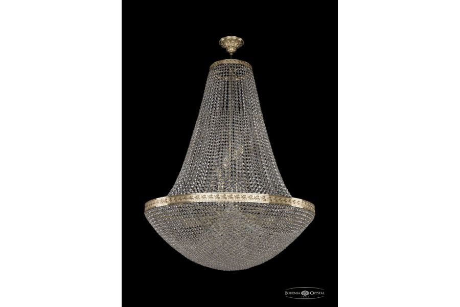 Люстра на штанге Bohemia Ivele Crystal 19321/H2/90IV G