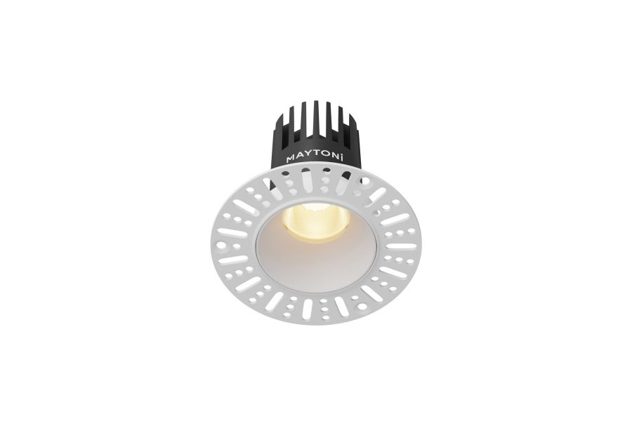 Встраиваемый светильник Maytoni Dip DL119-10W-2.7K-TRS-W