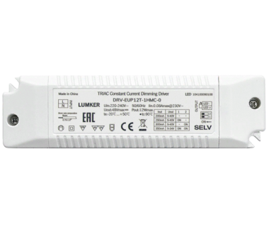 Драйвер диммируемый Lumker DRV-EUP12T-1HMC-0 006164