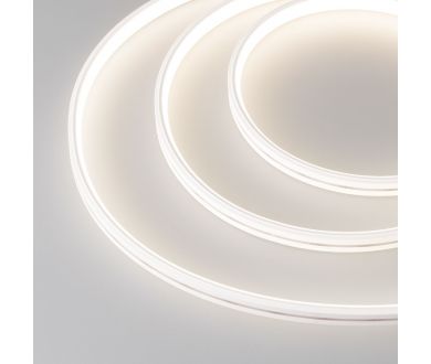 Лента герметичная Arlight MOONLIGHT-TOP-X320-11x7mm 24V Day4000 (10 W/m, IP65, CSP, 5m, wire x2) 037561