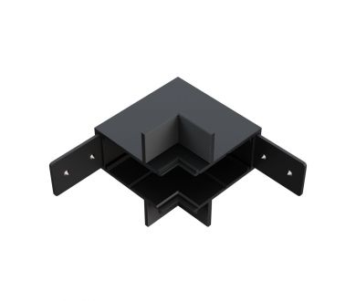 Угловое соединение встраиваемое для трека под ГКЛ 12,5 мм Lightstar Teta 505257