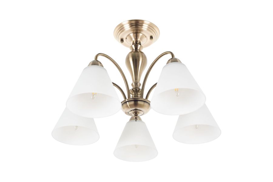Люстра на штанге MyFar Anna MR1451-5C
