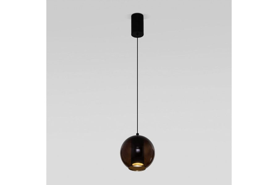 Подвесной светильник Eurosvet Cobble 50258/1 LED шоколад a064553